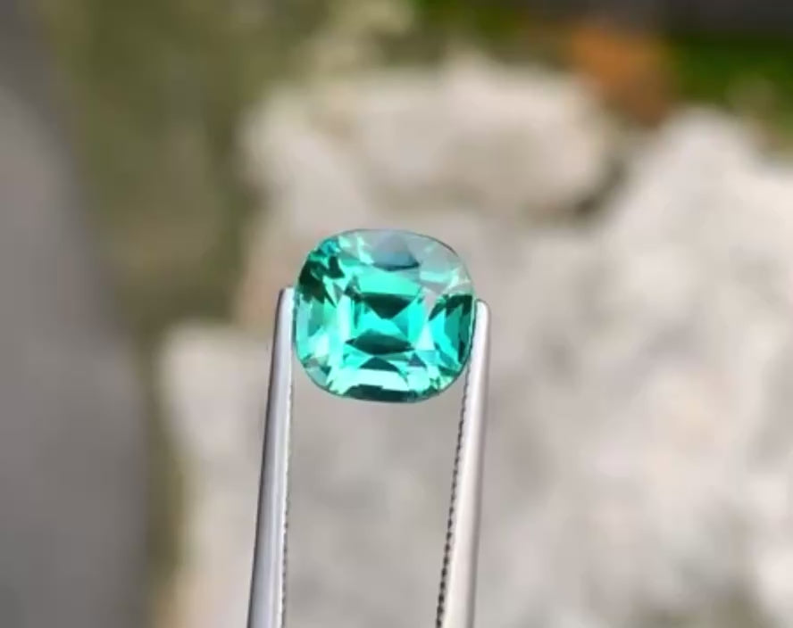 Tourmaline indicolite 4.03 ct